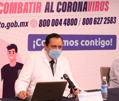 Se incrementa al doble la ocupación hospitalaria por Covid en Guanajuato