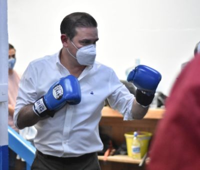 Terminan gimnasio de Box y lucha libre de la deportiva Juan José Torres Landa en Guanajuato Capital