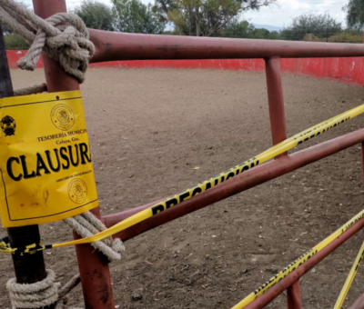 En Celaya en las comunidades de La Luz, Jofre y Michinelas se clausuraron sus plazas de toros