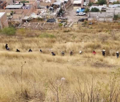 Encuentran 14 fosas con 35 bolsas de restos óseos en Acámbaro