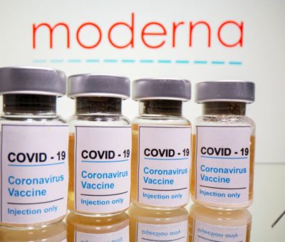 EUA confirma eficacia de vacuna de Moderna