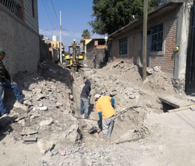SEDESHU y municipio entregan obra en comunidades de Apaseo el Grande
