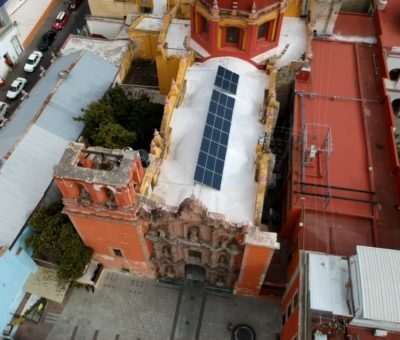 Se analiza instalación de paneles solares en el templo de Belén