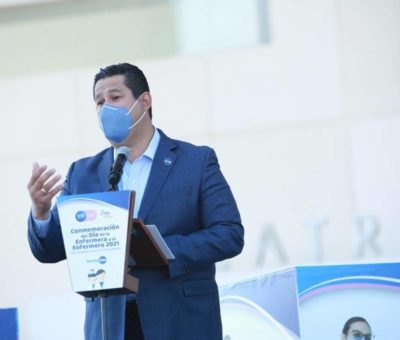 Gobernador de Guanajuato reconoció el labor de las Enfermeras y Enfermeros en la contingencia sanitaria