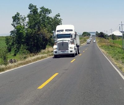 SICOM continúa con los trabajos de modernización de la carretera Acámbaro-Salvatierra