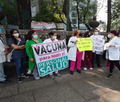 López Obrador minimiza protestas de médicos privados; asegura hay ‘manipulación’