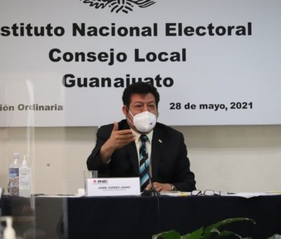 La ciudadanía debe tener la confianza y certeza de acudir a las urnas el próximo 6 de junio: INE Guanajuato