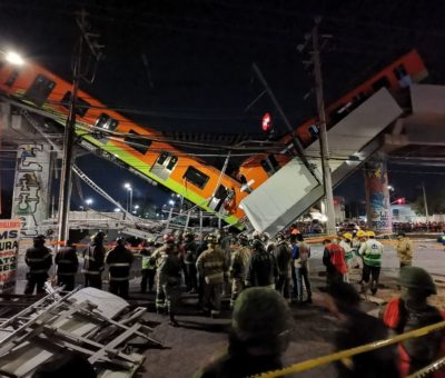 Trabajan a marchas forzadas para identificar a los 23 muertos por colapso de Línea 12