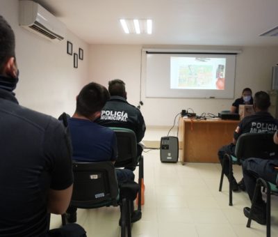 Policía Municipal recibe cursos de personal de Ecuador y Venezuela