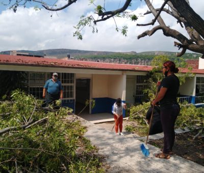 Inician Jornadas de limpieza y rehabilitación en las escuelas de la Región Celaya