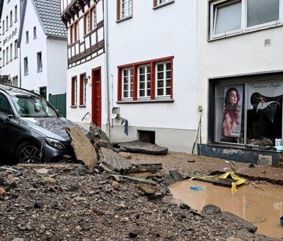 Alemania cerca de los 150 muerto debido a las inundaciones