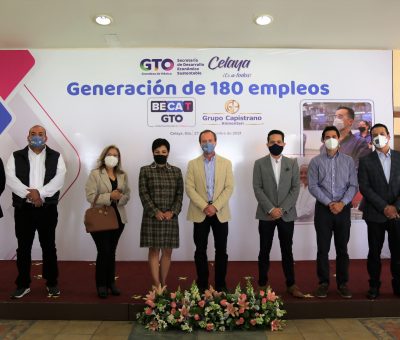 Con el programa BÉCAT GTO, SDES fortalece el desarrollo profesional de las y los guanajuatenses