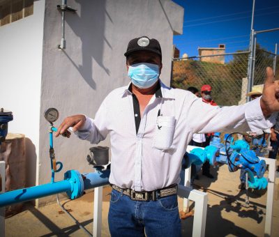 Obras y acciones de agua benefician a Guanajuatenses