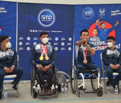 Recorren la entidad deportistas Paralímpicos de Tokio 2020