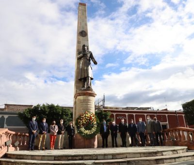 Conmemoran en Celaya 174 aniversario de la defensa del Castillo de Chapultepec