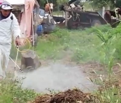 Comunidades de Silao buscan a acabar con plagas a través de la Fumigación