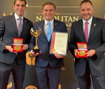 Gana Navarro el Napolitan Víctory Award en Washington D.C.