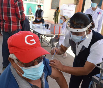 Guanajuato iniciará la aplicación de un tercer refuerzo para adultos mayores de 60 años