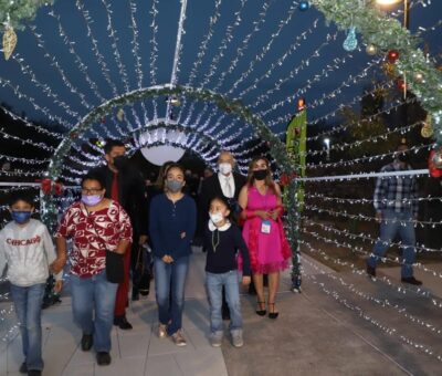 Inauguran Fiestas Decembrinas en el Parque Ximhai