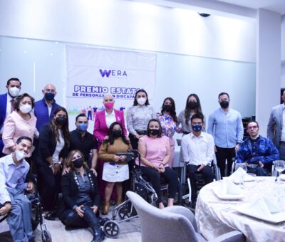 Reconoce Senadora Alejandra Reynoso a Personas con Discapacidad con Trayectoria en Guanajuato
