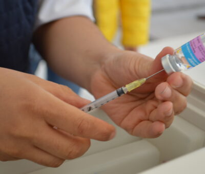 Guanajuato llega al millón 300 mil dosis de vacunas contra la influenza aplicadas para esta temporada.