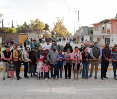 Inauguran obras de urbanización en localidades rurales del municipio