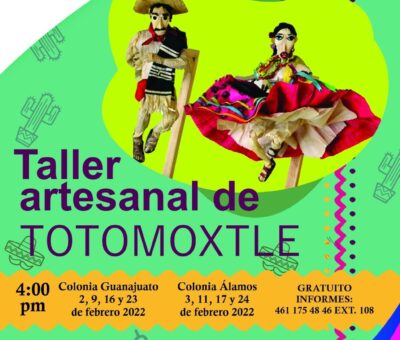 Inician las caravanas culturales con el taller Totomoxtle