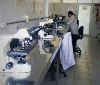 SSG funciona laboratorio de excelencia para la realización de baciloscopías en el CAISES Miguel Alemán