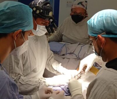 SSG emprende jornada de cirugías de mano para menores de edad