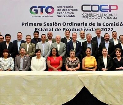 SDES realiza la 1° Sesión Ordinaria de la Comisión Estatal de Productividad 2022 para fortalecer la actividad laboral en Guanajuato