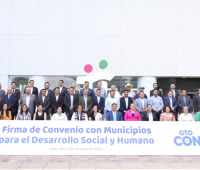 Firman Gobierno del Estado y los 46 Municipios Convenio de Coordinación para el Desarrollo Social y Humano