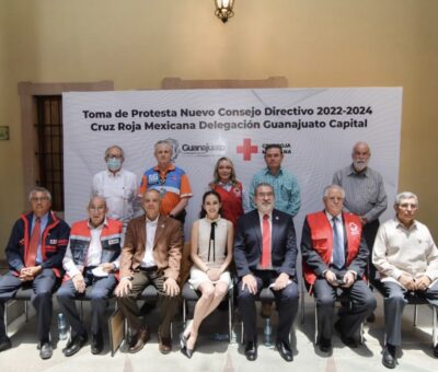Entregan donativo a Cruz Roja de Guanajuato