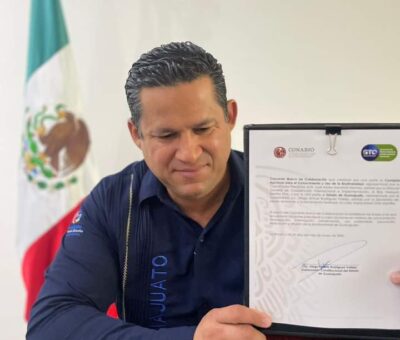 Firman convenio Gobierno del Estado y CONABIO para realizar acciones en favor de la biodiversidad de Guanajuato