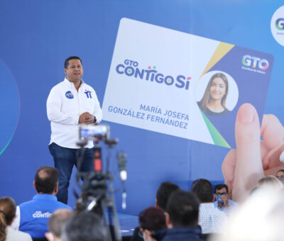 Presenta Gobernador “Tarjeta GTO Contigo Sí”