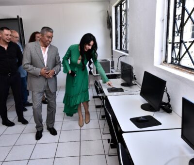 Abre INAEBA nuevo centro comunitario digital de INAEBA en Moroleón