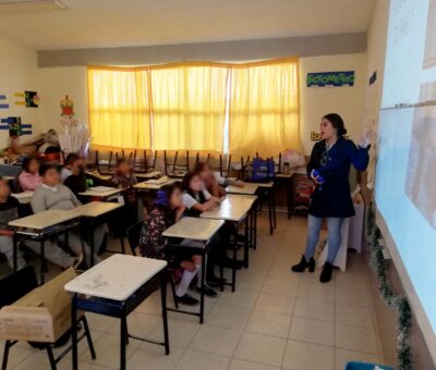 Llevan programas de prevención a escuelas de Irapuato