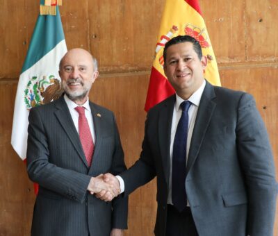 Estrechan lazos de cooperación Guanajuato y la Embajada de España en México