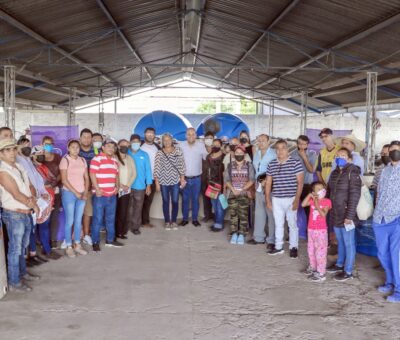 Se benefician 49 familias con cisternas y tinacos en Cortazar