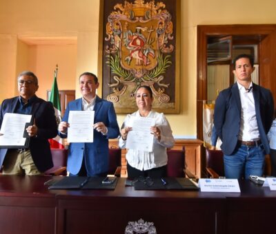 Firman INAEBA y Navarro convenio de colaboración contra el rezago educativo