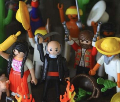 Salvatierra, inauguraron la exposición “La Independencia de México” con Playmobil