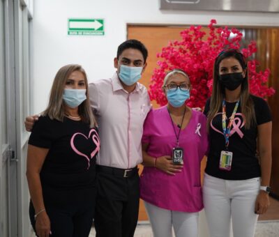 Busca IMSS Guanajuato sensibilizar sobre importancia de detección temprana del cáncer de mama