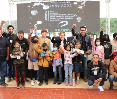 Niñas y niños atendidos por DIF Celaya acuden al «Tianguis de la Ciencia» de la UPG