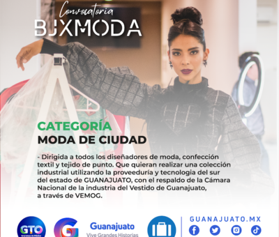 Celebran BJXMODA «La Ruta del Diseño» en el municipio de Moroleón
