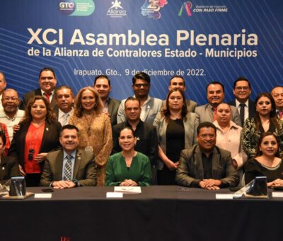 Realizan XCI Asamblea Plenaria de la Alianza de Contralores