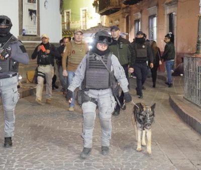 Realiza Navarro operativo ‘Descuelgue’ con Policía Municipal y Guardia Nacional