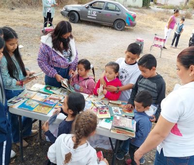 Coordinación de Educación lleva la Biblioteca a tu Comunidad