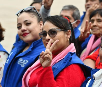 Reconocen trabajo de voluntarios en Villa Navideña