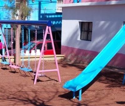 Rehabilitan la plaza pública del Cerro del Gallo en Guanajuato Capital