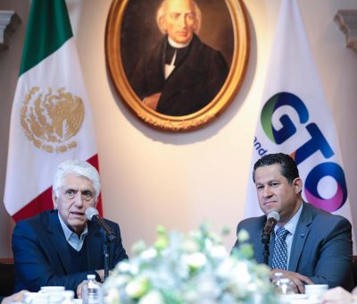 Sostienen los Gobiernos Federal y de Guanajuato encuentro para avanzar en la atención a la agenda hídrica de la entidad