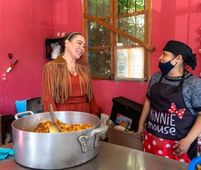 Llama Samantha Smith a capitalinos para apoyar a la Cocina Solidaria Permanente